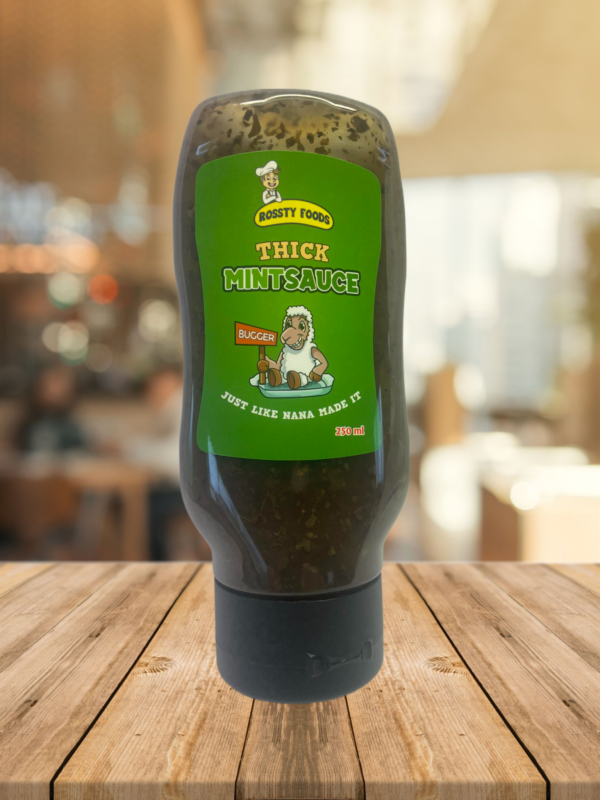 Thick Mint Sauce Bottle 250ml (Rossty Foods)