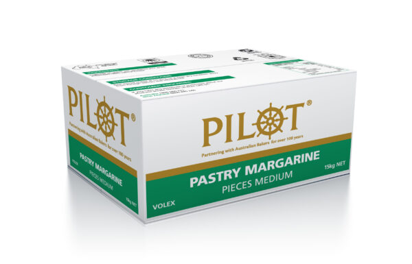 Pilot Pastry Margarine Pieces Med - Volex 15kg